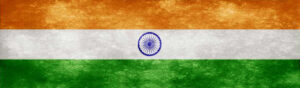 Indian flag in abstract format