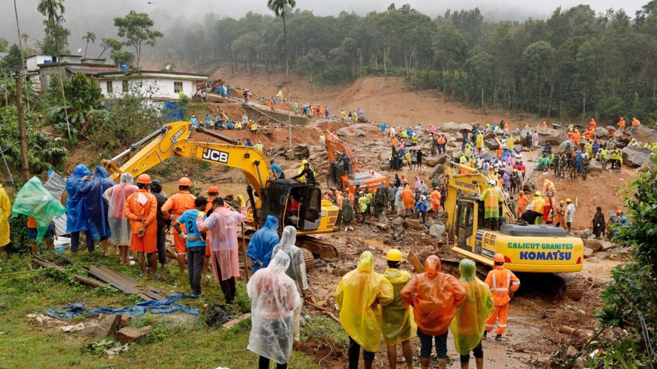 Kerala landslide picture taken by national catholic reported