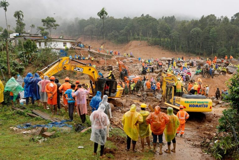 Kerala landslide picture taken by national catholic reported