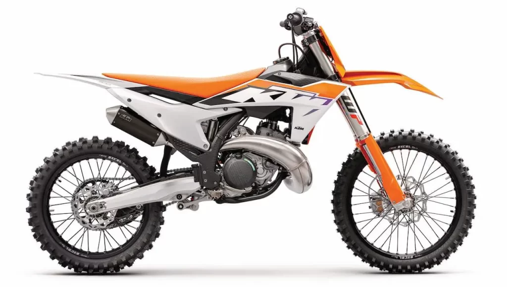 KTM 2 stroke machine 