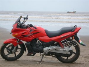 Karizma R on a Beach