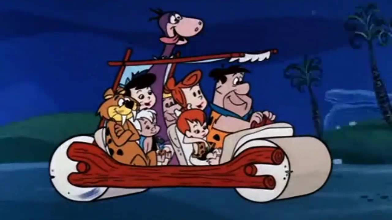 Flintstone's family car