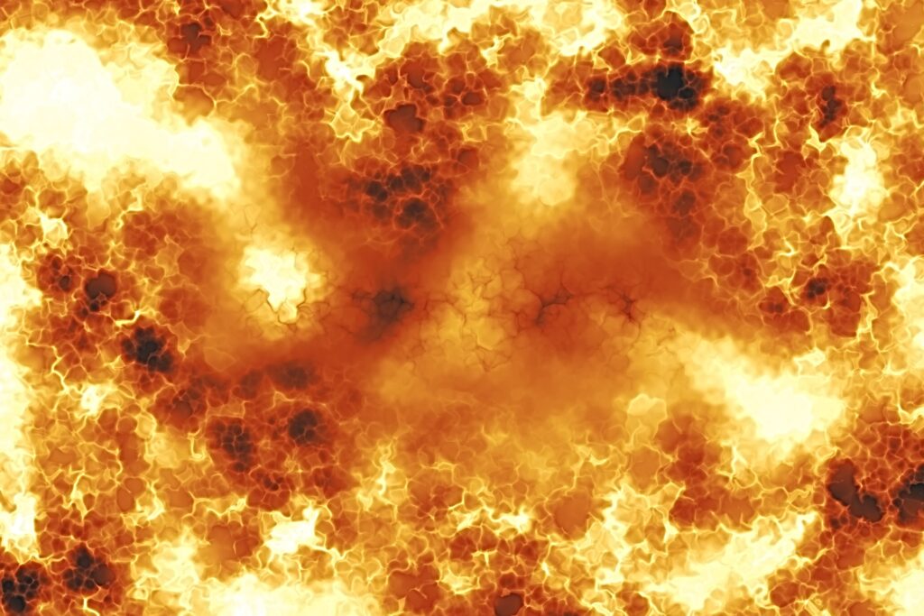 Image of a fireblast